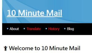 10minutemail