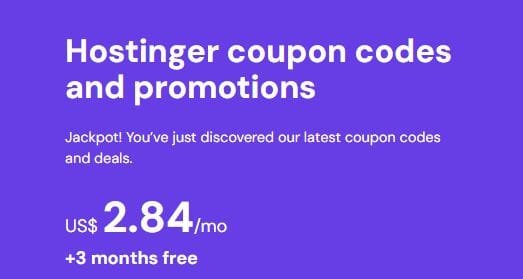 Hostinger Deal