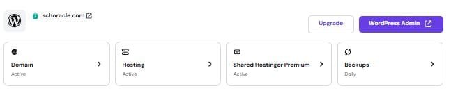 Account details